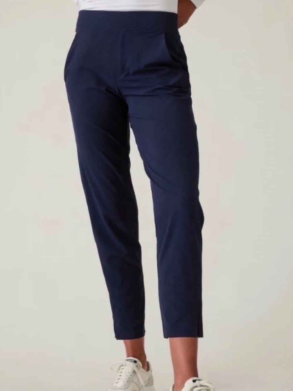 Athleta Brooklyn Ankle Pant Navy Blue